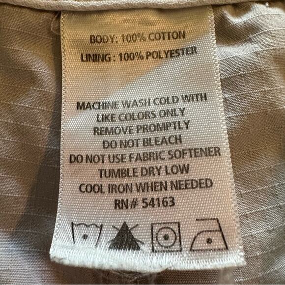 Calvin Kline Womens Performance Tan Shorts Size XL - Picture 10 of 12